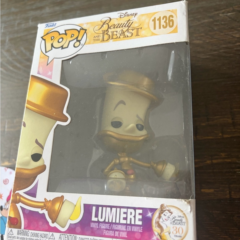 Funko Gold Lumiere Pop! Vinyl Figure